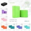High Density Yoga Foam Blocks Crossfit Exercise Solid Color Non-slip Props Brick EVA Lightweight Yoga Block Fitness