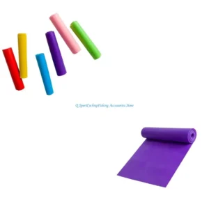 1.50m Resistance Bands Workout Pull Rope Elastic Stretch Bands for Yoga Pilates